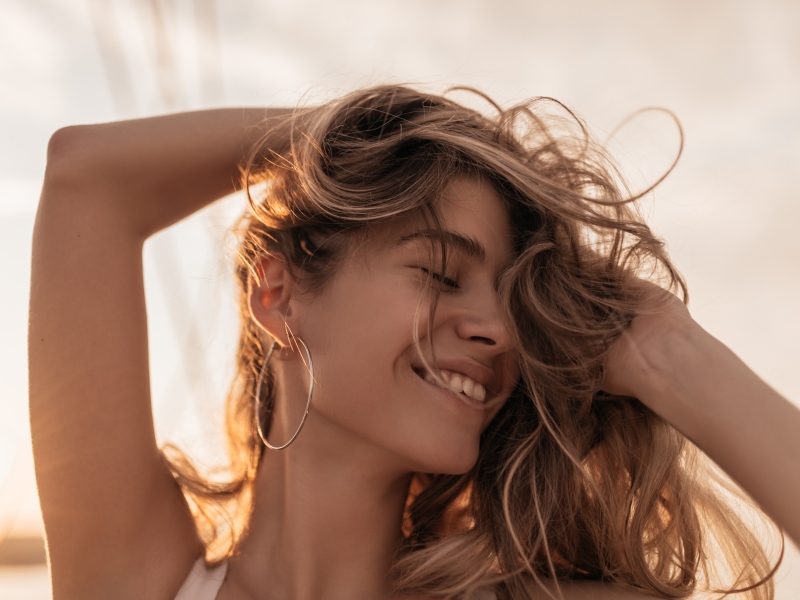 Pflegehinweise für blonde Extensions