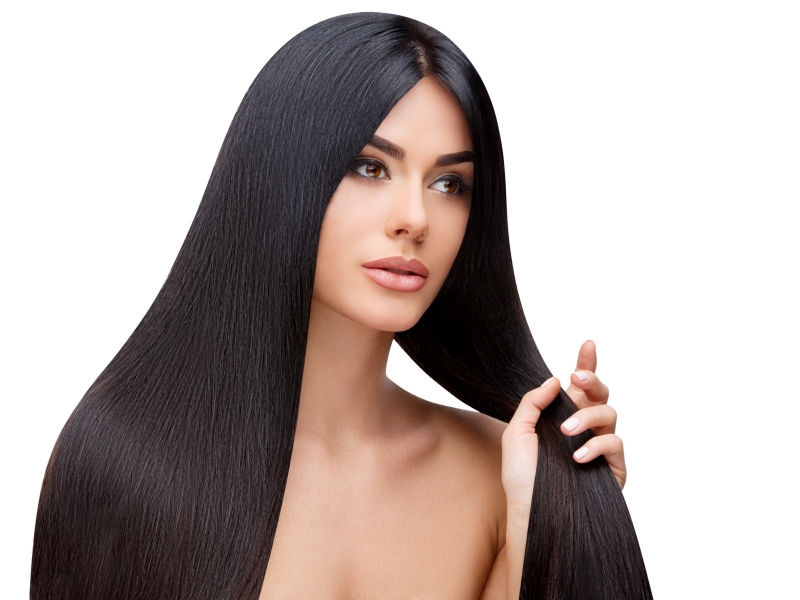 Remy Premium Detailaufnahme Haarstruktur