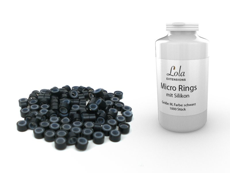 Haarverlängerung mit Micro Rings